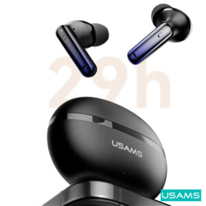 ⁦سماعة لاسلكي USAMS Echo E02 ANC+ENC TWS Earbuds⁩ - الصورة ⁦3⁩