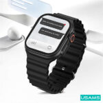 ⁦ساعة ذكية USAMS AT03 BT Smartwatch⁩ - الصورة ⁦2⁩