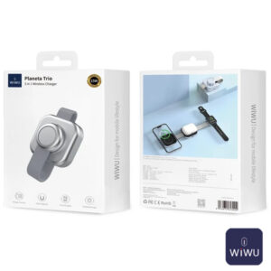 ⁦WIWU Wi-W031 3-in-1 Magnetic Foldable Charging Dock⁩ - الصورة ⁦6⁩