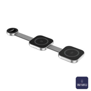 ⁦WIWU Wi-W031 3-in-1 Magnetic Foldable Charging Dock⁩ - الصورة ⁦4⁩