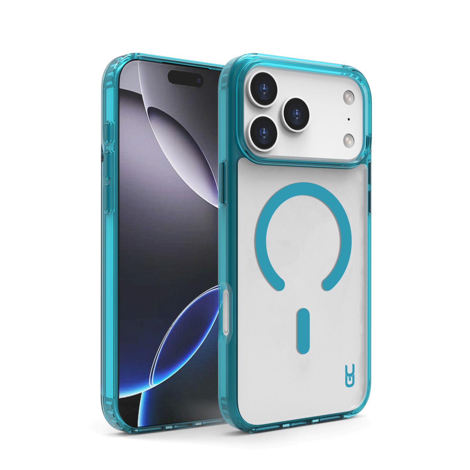 7290120600492 GRIP Case Crystal Magsafe iPhone 17 Pro Max Blue - الصورة 1