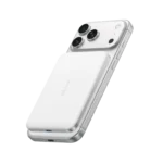 Anker Nano Power Bank, 5,000mAh Wireless Charger, Ultra-Slim, 15W Fast Charging White